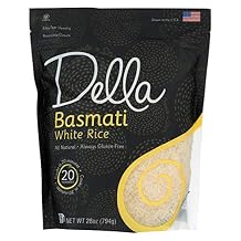 Della - Basmati White Rice - Case of 6 - 28 oz.
