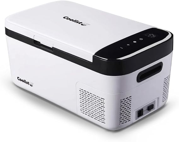 Coolist CLK15B 12/24Volt/ 220Volt 15 Litre Kompresörlü Bluetooth Bağlantılı Oto Buzdolabı