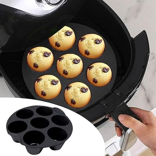 5DM-7 Eye Silicone Multi-Purpose Airfryer Muffin Cupcake Cake and Donut Baking Mold