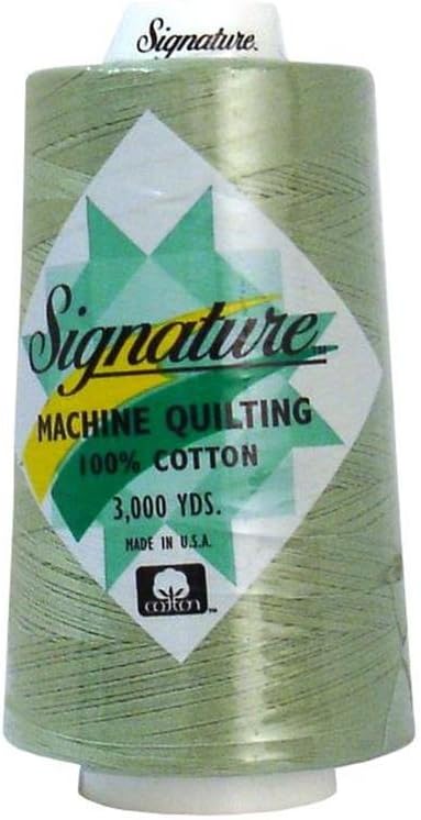 Signature Thread SIG47.494 Signature 100% Ctn Quilt Thread 3000yd Seafoam 100% Cotton Quilt Thread 3000 Seafoam