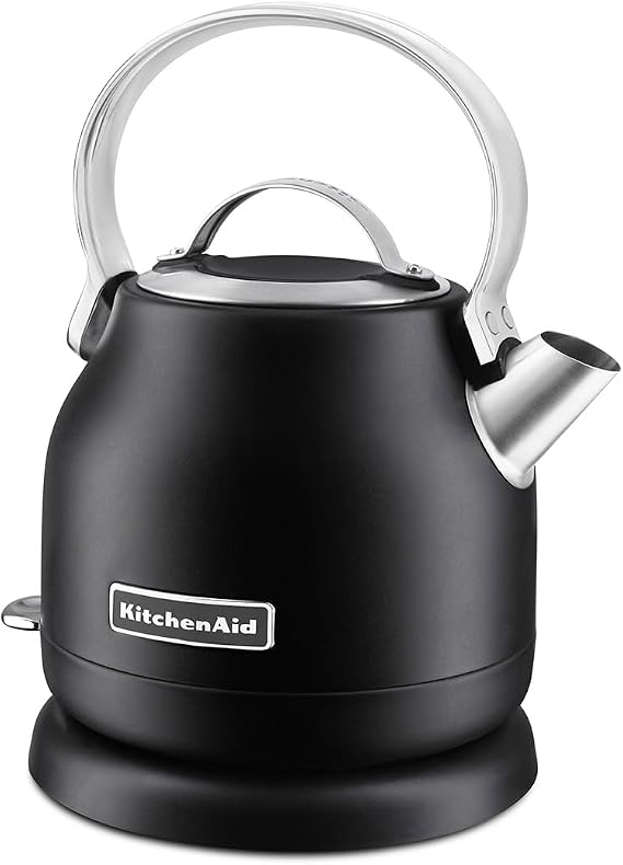 KitchenAid 1.25L Electric Kettle KEK1222, Black Matte