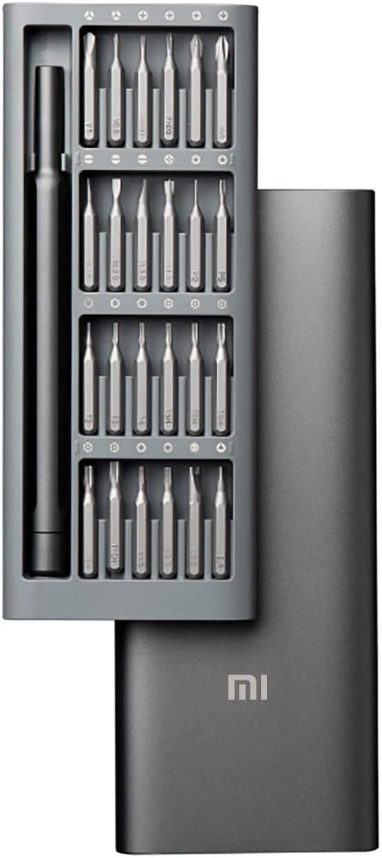 Xiaomi Mi Precision Screwdriver Set, 24 Magnetic Driver Bit Set, Pocket Screwdriver Tool Set, Mini Screwdriver Kit, Repair Tool Kit for Electronics