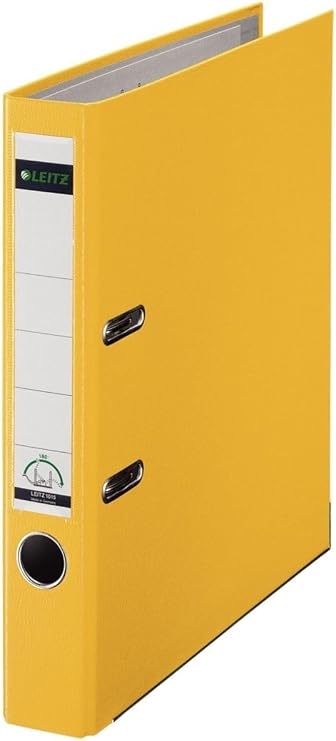 Leitz 1015101501 Klasör 180° Dar Sarı