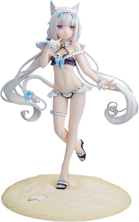 KDcolle Nekopara Vanilla Maid Swimsuit Ver. 1/7 Scale Plastic Pre-Painted Complete Figure KK14052