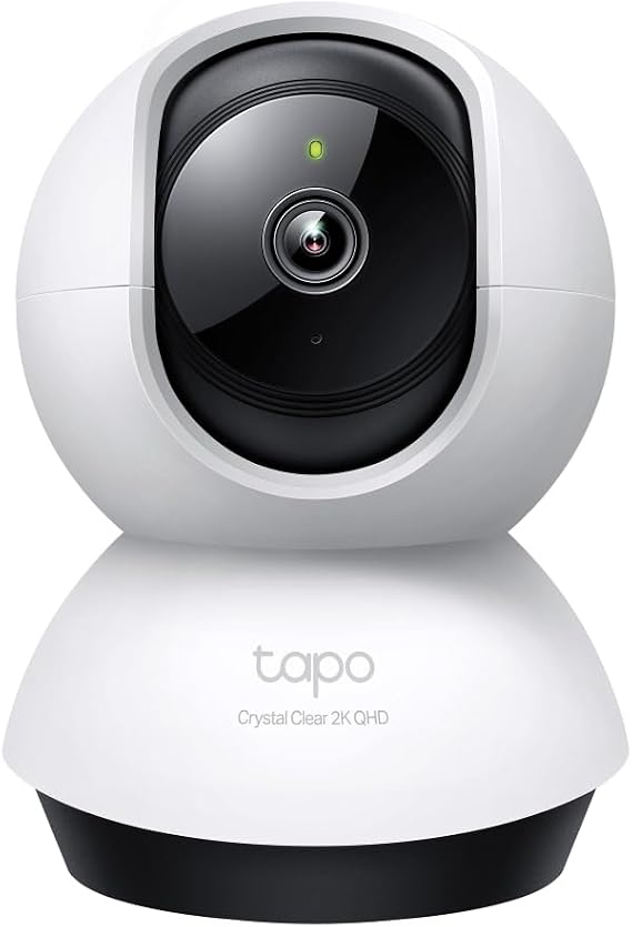 Tapo C220, 2K 4MP, Yapay Zeka Desteği, Hareket Tespit ve Takibi, 360°, 9m Gece Görüşü, Çift Yönlü Sesli İletişim, Bulut/Yerel Depolama, Bebek Ağlaması Tespiti,İç Mekan Wi-Fi Güvenlik Kamerası