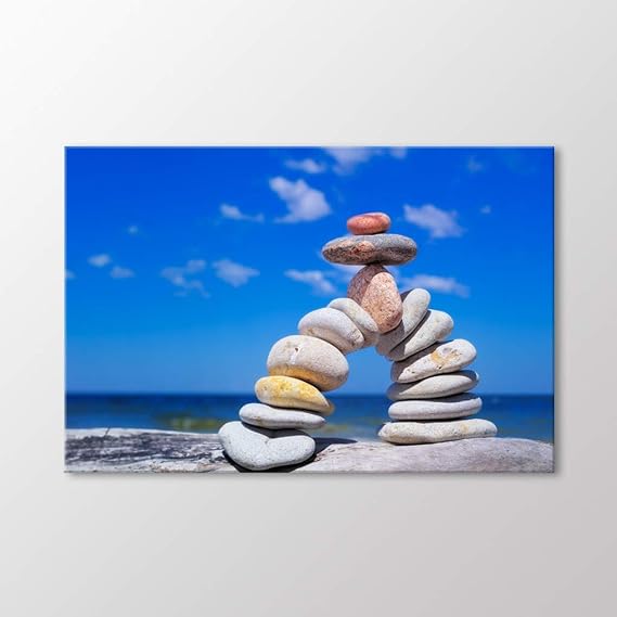 Arty Tablo Çakıllar Tablo Amz-Imb145-X 150X100