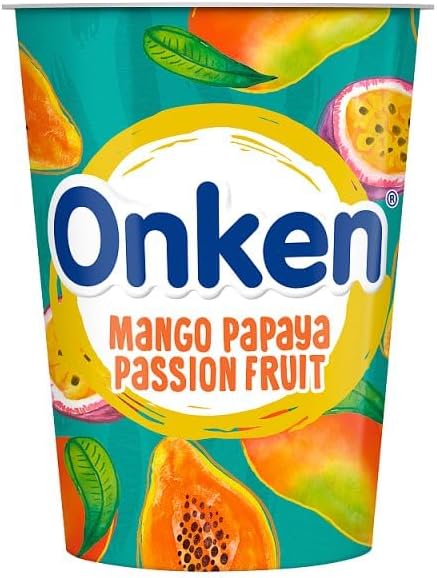 Onken Mango, Papaya, Passion Fruit Yogurt 450g | Case of 6