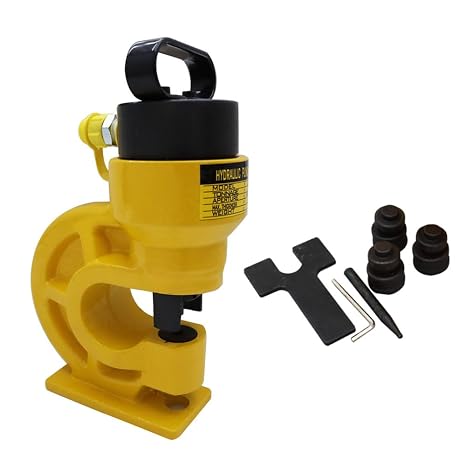 CH-60 Hydraulic Punching Machine Hydraulic Hole Punching Tool Copper Hole Puncher Cast Iron Split Punching Machine for Angle Steel Channel Steel