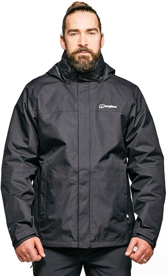 Berghaus Men's Alpha 2.0 Gemni 3in1 Waterproof Jacket | Removable Fleece | Lightweight Waterproof Shell Jacket with Fleece (pack of 1)