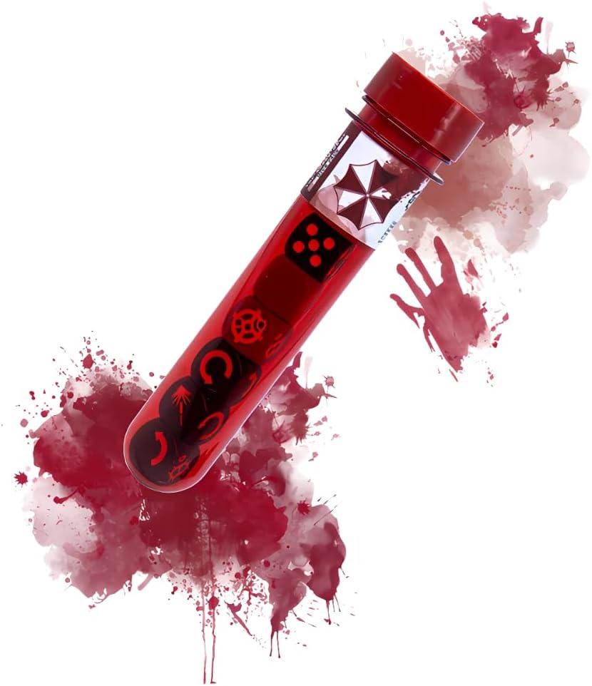 Steamforged Games, Resident Evil The Board Game: Test Tube Dice Pack