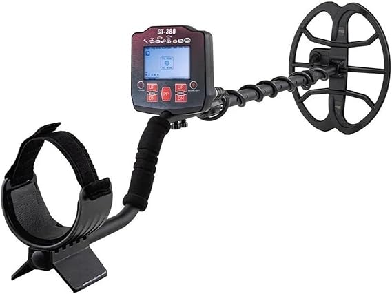Metal Detector Pinpointer GT380 Underground Gold Metal Detector 400 Scanner Finder Digger Waterproof 11" Coil Tool Pinpointer Metal Detector(GT380)