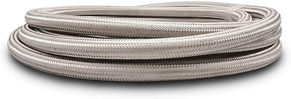 Vibrant Performance 2ft Roll -6 Stainless St eel Braided Flex Hose