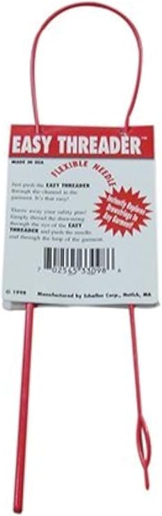 Easy Threader Flexible Needle Drawstring Replacement and Craft Tool by Schaller
