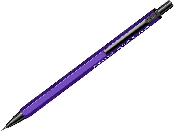 Scrikss Office Hexagon-R Mekanik Kurşun Kalem Mor 0.5 mm