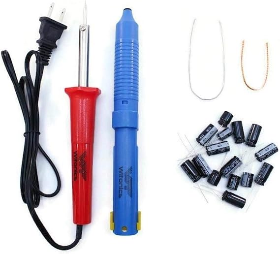Witonics Capacitor Replacement Kit for Olevia 542-B12 with Soldering Tools