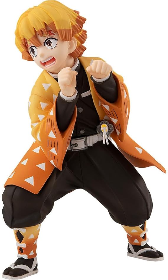 Good Smile Demon Slayer: Kimetsu no Yaiba Zenitsu Agatsuma Pop Up Parade PVC Figure, Multicolor