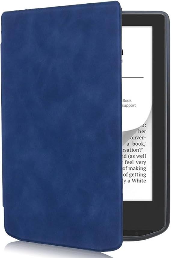 Pocketbook Verse Pro Case TPU Protective Flip Cover with Auto Sleep/Wake Function (Blue)