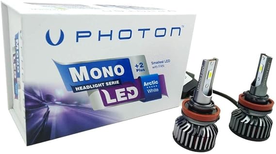 Photon Mono H11 2+ Plus Led Xenon 7000 Lümen HEADLIGHT