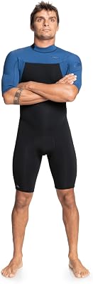 Quiksilver Mens 22mm Everyday Sessions Short Sleeve Back Zip Springsuit