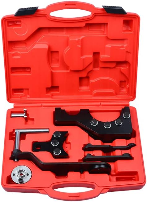 Engine Camshaft Adjustment Timing Belt Locking Tool Kit Compatible with VW 2.5 4.9 TDI PD Touareg T5 Transporter