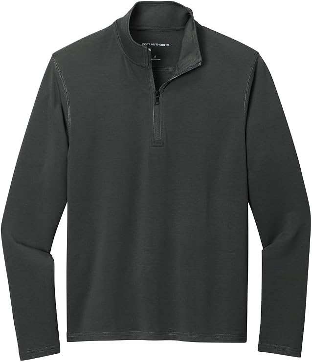 Port Authority Men's Microterry Quarter-Zip Pullover