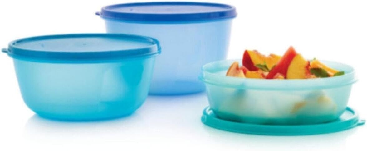 Tupperware Mucize Şekerler 3'Lü Saklama Kabı - 1 Lt / 1,5 Lt / 2 Lt