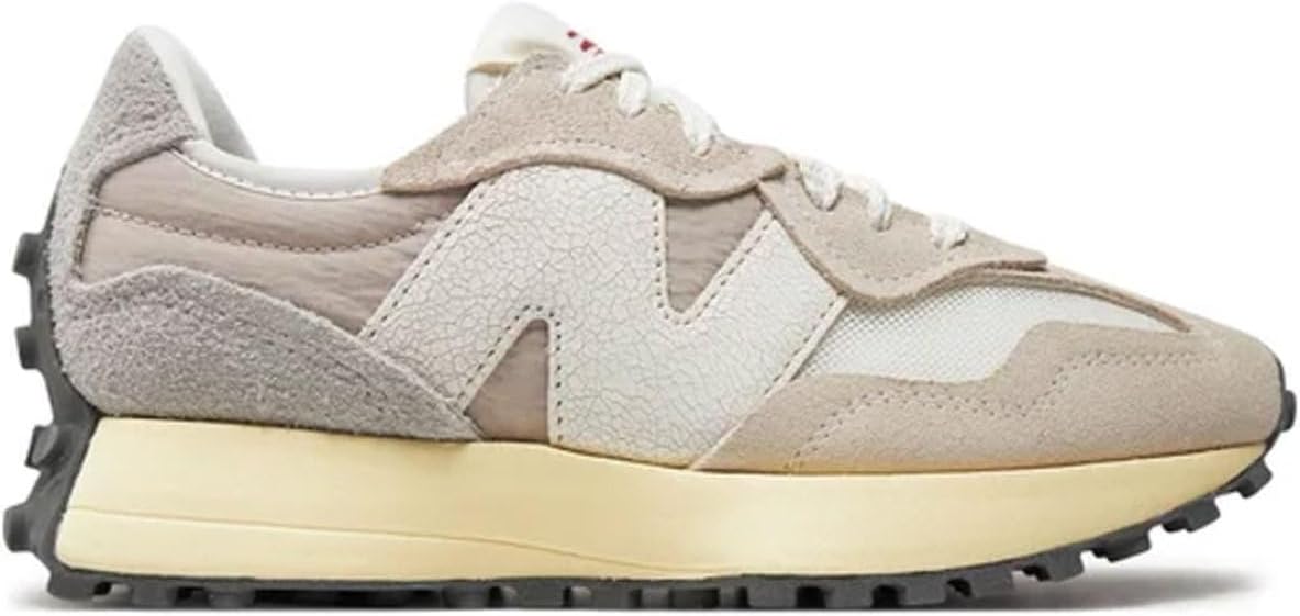 New Balance Women's 327 Trainers, Sea Salt Grey, 10