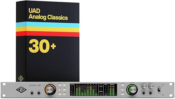 Universal Audio Apollo x8 Gen 2 with UAD Analog Classics Thunderbolt 3 Audio Interface