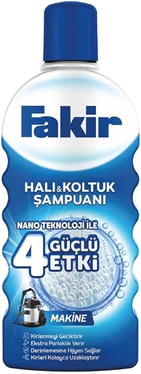 Fakir Nano Teknolojili Halı ve Koltuk Şampuanı Makine Klasik