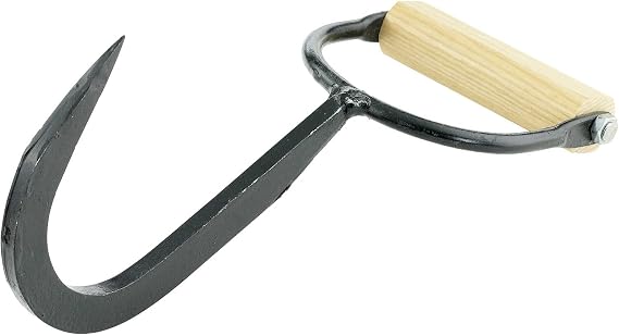 Peavey Pulp Hook Model 606 with 4-1/2 Inch Hook Opening & Wood Grip Handle Heavy-Duty Logging Hook for Moving Pulpwood, Boltwood & Firewood Made in USA