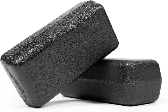 FORZA Replacement 2lb Iron Block | Heavy Duty Cast Iron Weight Block for Fitness, Strength, and Conditioning - Ideal for Weight Vests