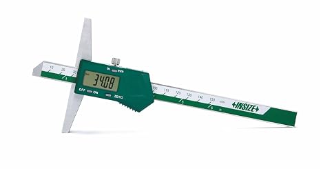 INSIZE 1141-500A Electronic Depth Gage, 0-20"/0-500mm