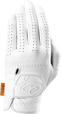 Vice Pure Golf Glove, White