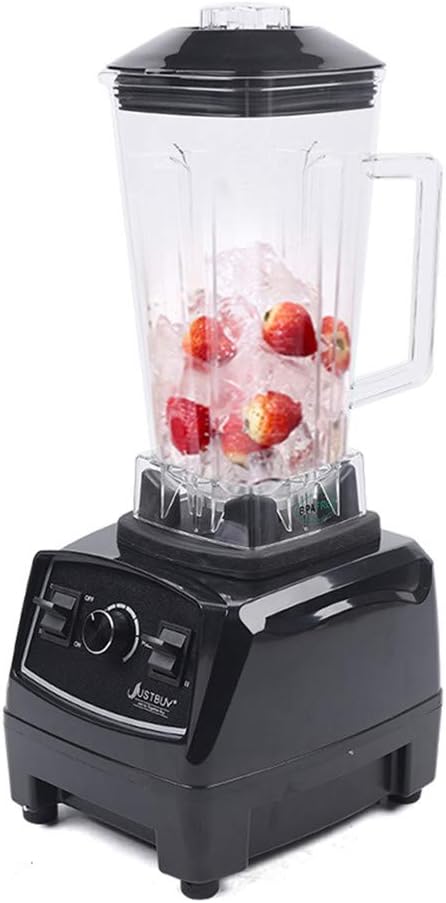 Commercial Food Blender Mixer, 2L 2200W Heavy Duty Countertop Kitchen Blender High Speed Fruit Extractor Juicer for Fruits, Shakes, Smoothies & Soup