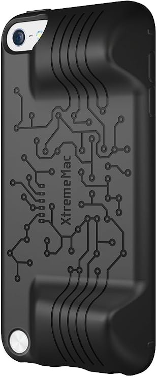 XtremeMac Tuffwrap Play Case for iPod Touch 5th gen. Licorice Black, IPT-TWPN-13