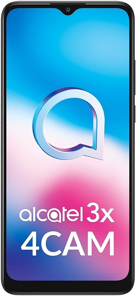 Alcatel 3X (2020) - Smartphone 64GB, 4GB RAM, Dual Sim, Black