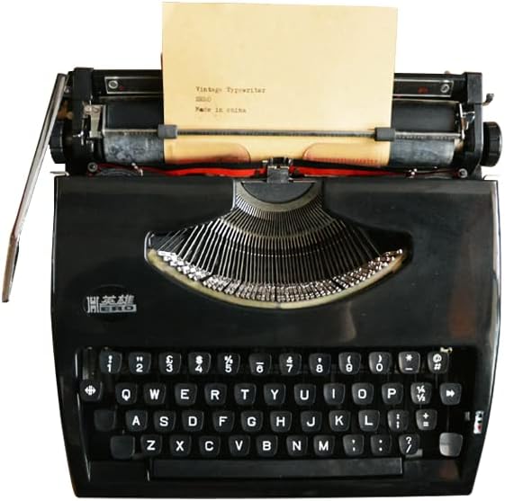 Old-Fashioned Traditional Portable Manual Typewriter, Manual Typewriter Portable, Vintage Typewriter For A Nostalgic Flow