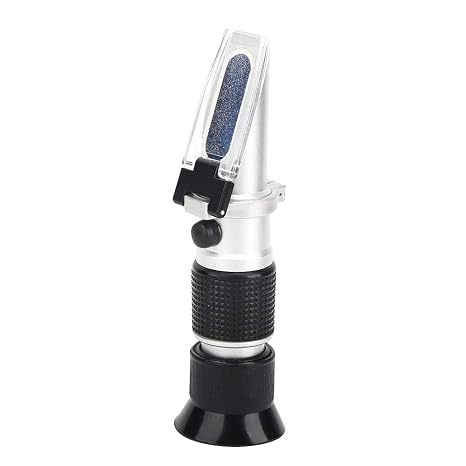 Generic Refractometer Concentration Meter Brix Tester 0-90% for Accurate Sugar Measurement for Laboratory or Home Use