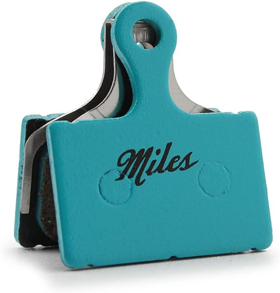 Miles Racing - Disc Brake Pads - Semi Metallic | Organic - Compatible with SHIMANO, BR, Dura Ace, GRX, Metrea, Tiagra, Ultegra, XT, XTR, TEKTRO, HD-R310, REVER, MCX1 flat mount (MI-MET-27 / MI-ORG-27)