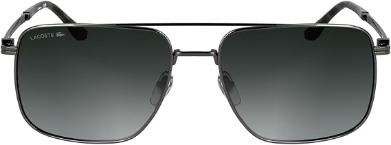 Lacoste Men's Sunglasses L272S - Dark Gunmetal with Gradient Grey Lens