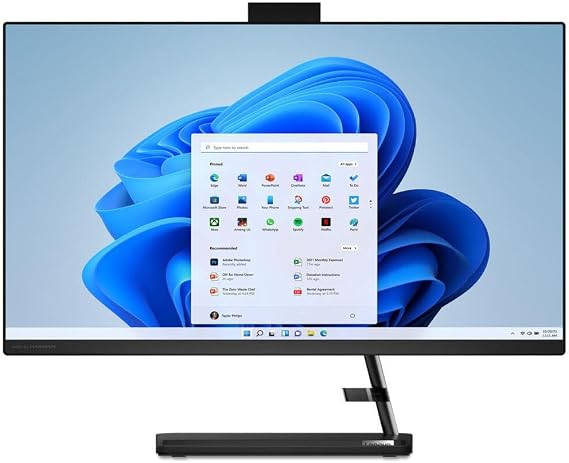 Lenovo IdeaCentre 27" All-in-One Touchscreen Desktop Computer Intel i7-12620H 32GB RAM 1TB SSD Intel UHD Graphics