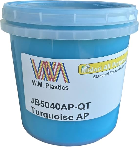 Plastisol Ink for Screen Printing-Quart (Turquoise)