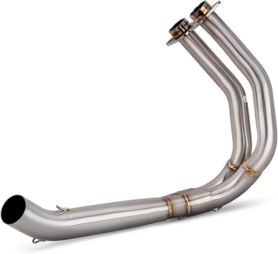 Exhaust Can Compatible With For Z650 For Ninja 650 Motorcycle Exhaust 51MM Interface Header Front Pipe For Connect Muffler Modify