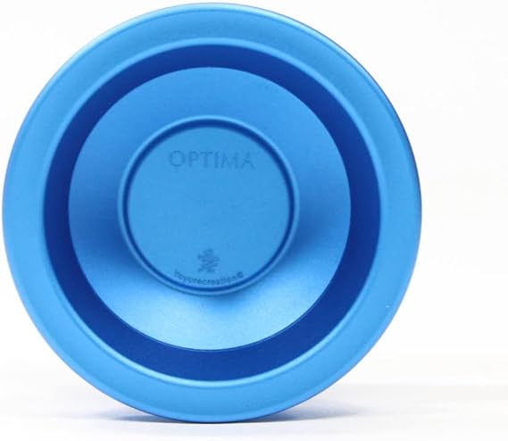 Optima Yo-Yo - Mono-Metal - Type Face Inspired Series (Light Blue)