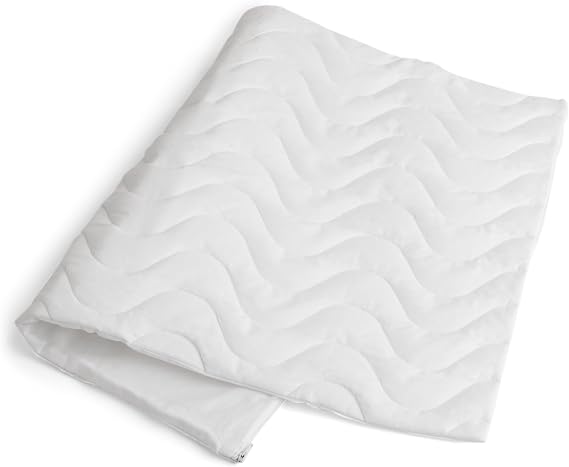 Mediflow Quilted Pillow Protector: Zippered Protection from Dust and Allergens, Adds a Layer of Luxury and Comfort