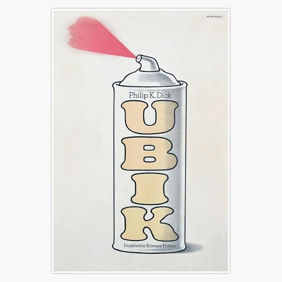 Ubik Bumper Sticker Window Water Bottle Decal 5"