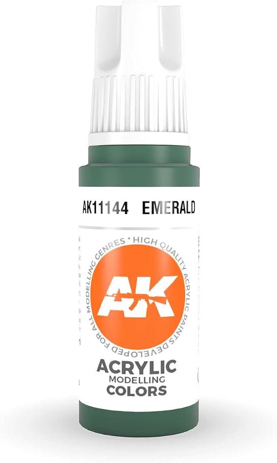 AK Interactive 3rd Gen Acrylic Emerald 17ml