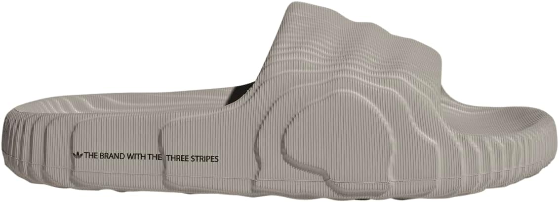 adidas Originals Unisex's Adilette 22 Slides, Light Brown Light Brown Core Black, 8.5 US