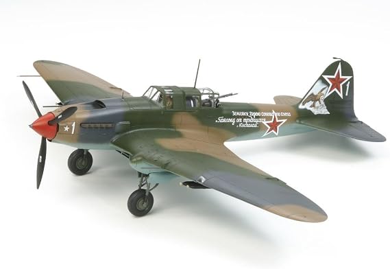 Tamiya Models Ilyushin Il-2 Shturmovik Model Kit (1/48 Scale)