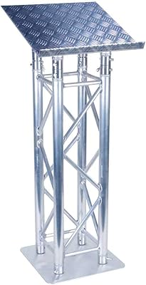 Global Truss Lectern Stand with F34 Style Truss